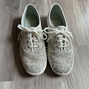 Keds for Kate Spade glitter sneakers